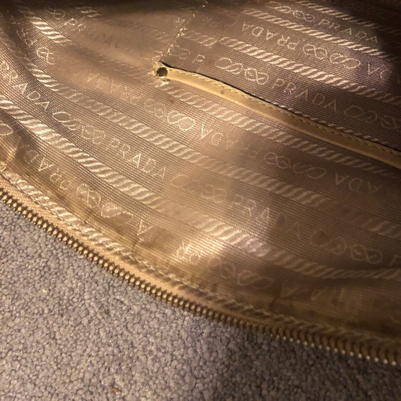 Prada Beige Double Zip Ombré Tote - Picture 14 of 15